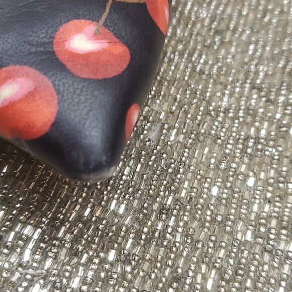 J. CREW Sadie Flat with Cherry Print - Size 8 1/2 - Picture 3 of 7